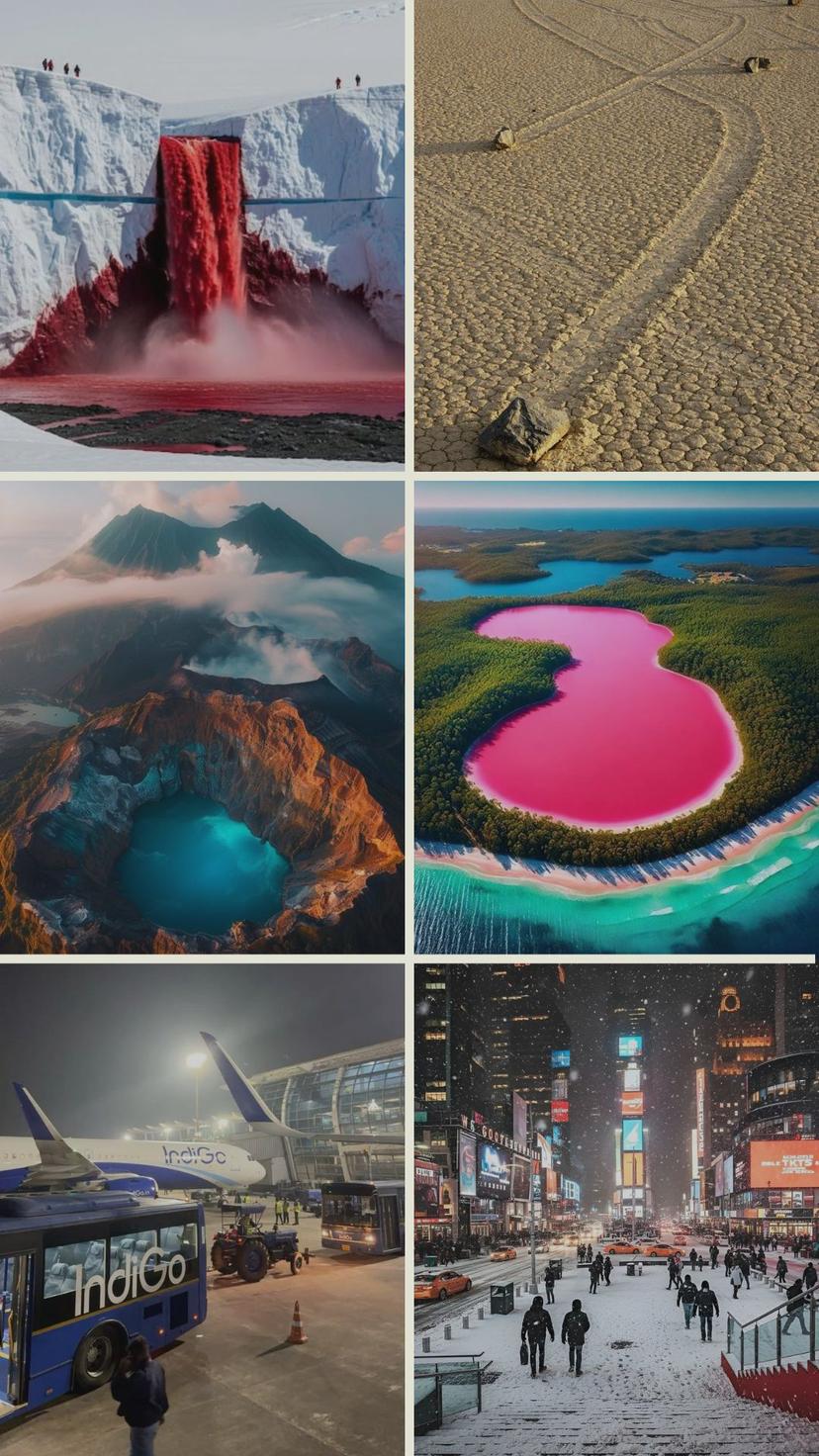 Reality Glitched: Places on Earth That Feel AI-Generated